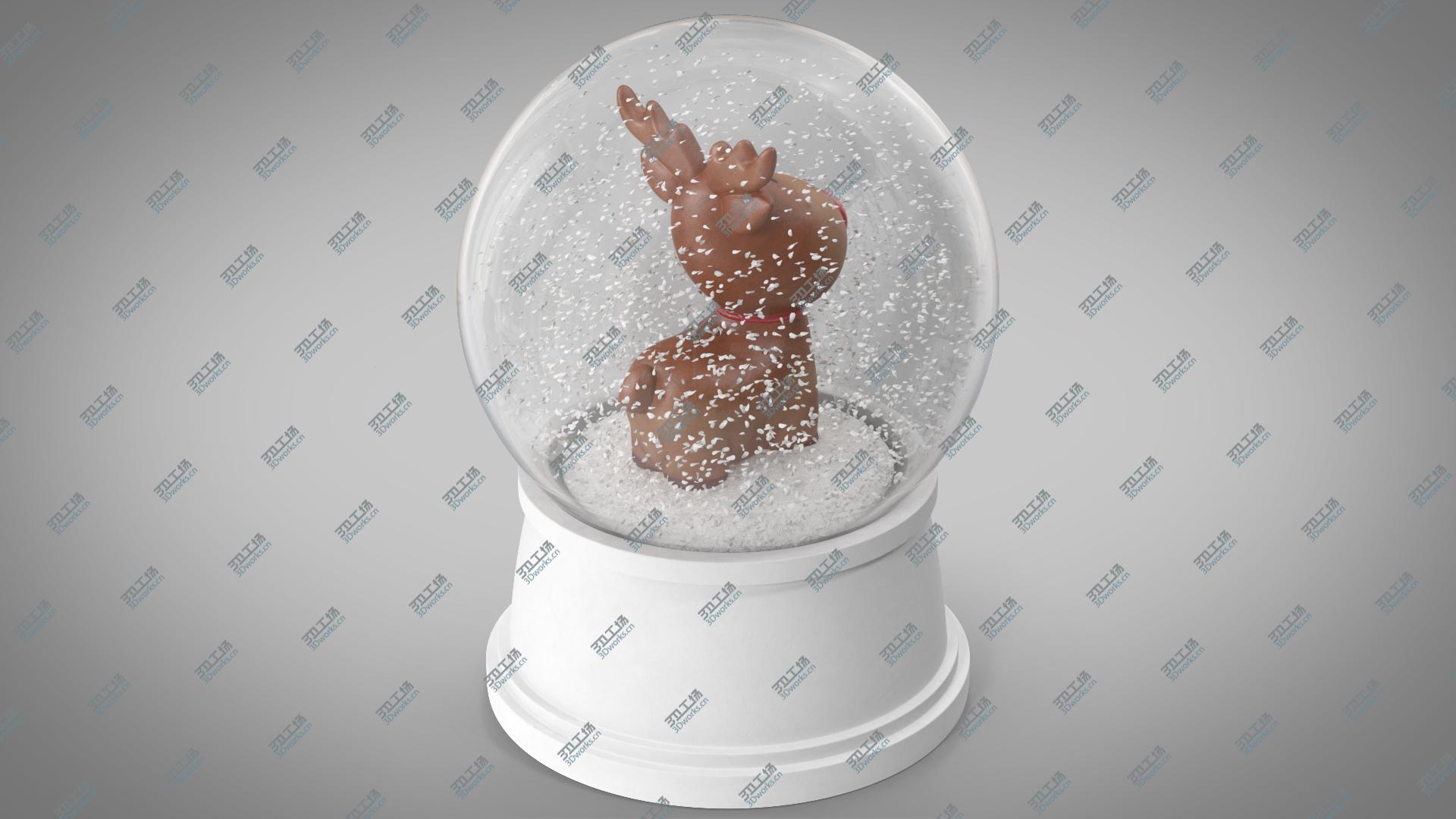 images/goods_img/2021040163/3D model Snow Globe with a Deer 3/4.jpg